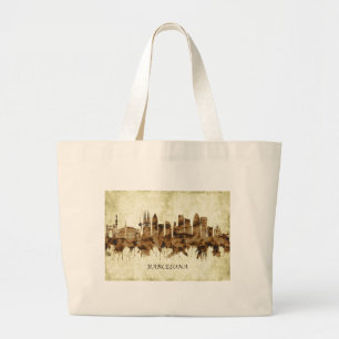 Bolso De Tela Gigante Barcelona España Cityscape