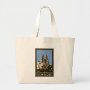 Bolso De Tela Gigante Barcelona Sagrada Familia