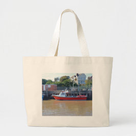 Bolso De Tela Gigante Barco Chárter Alto Vuelo