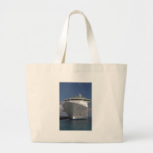 Bolso De Tela Gigante Barco de crucero