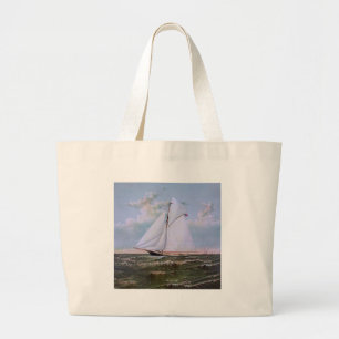 Bolso De Tela Gigante Barco de vela antiguo