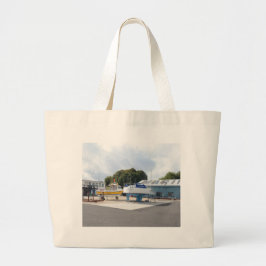Bolso De Tela Gigante Barcos en seco