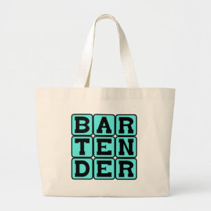 Bolso De Tela Gigante Bartender, dispensador de bebidas