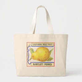 BOLSO DE TELA GIGANTE BARTLETT PEARS