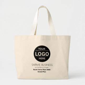 Bolso De Tela Gigante Basic Logo Custom Bag, Business or Shop Tote Bag