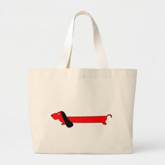 BOLSO DE TELA GIGANTE BASSET HOUND