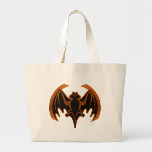 Bolso De Tela Gigante Bat Brown El MUSEO Zazzle Regalos