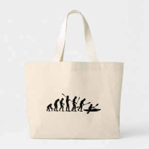 Bolso De Tela Gigante Batiendo la evolución (kajak)