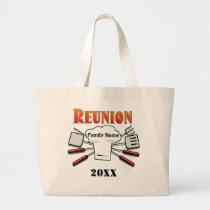 Bolso De Tela Gigante BBQ Family Reunion Bag