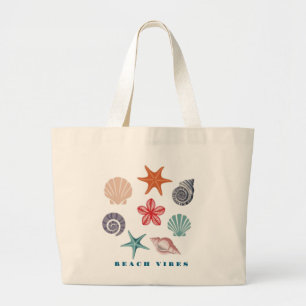 Bolso De Tela Gigante Beach Vibes