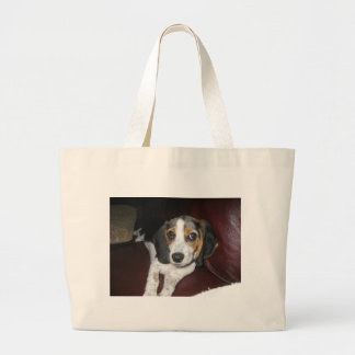 Bolso De Tela Gigante Beagle el domingo