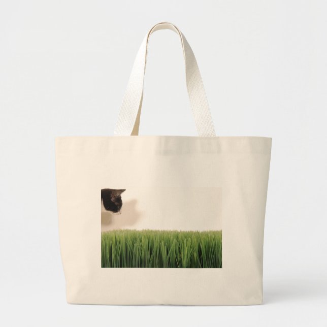 Bolso De Tela Gigante beanANDgrass (Frente)