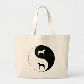 Bolso De Tela Gigante Beauceron Yin Yang