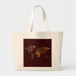 Bolso De Tela Gigante Beautiful Modern World Map #Gift Tote