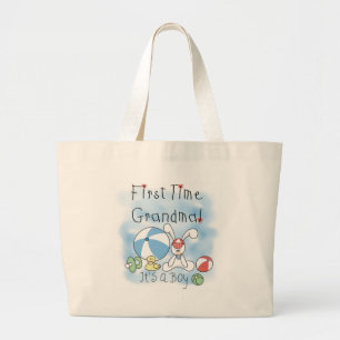 Bolso De Tela Gigante Bebé de la abuela de la primera vez
