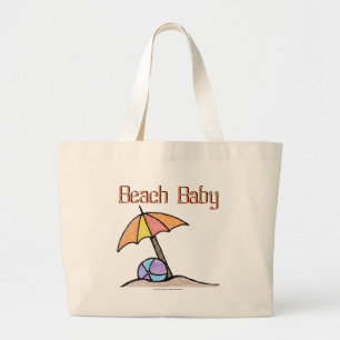 Bolso De Tela Gigante Bebé de la playa