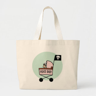 Bolso De Tela Gigante Bebé del pirata