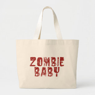 Bolso De Tela Gigante bebé del zombi
