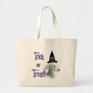 Bolso De Tela Gigante Bedlington Terrier Trick