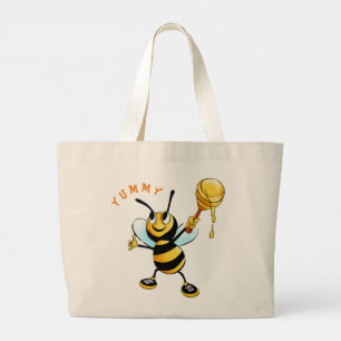 Bolso De Tela Gigante Bee