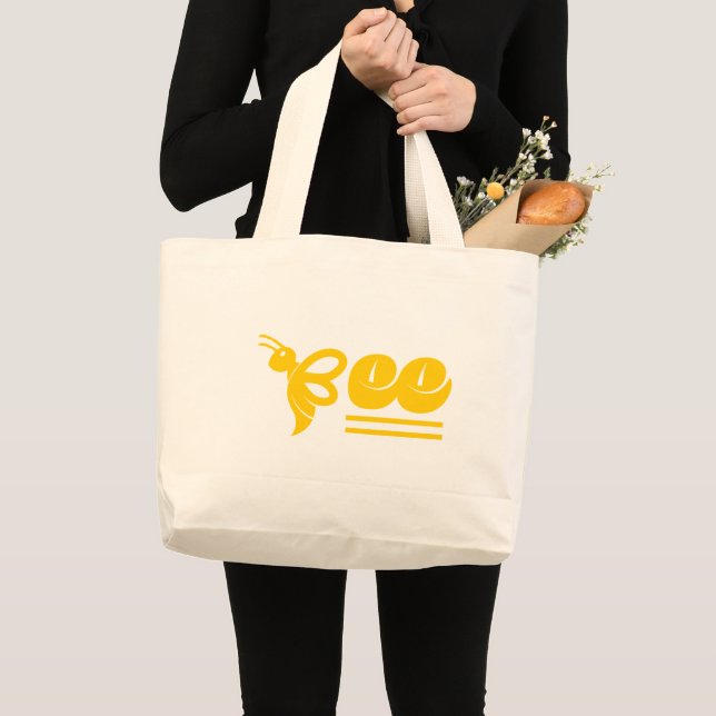 Bolso De Tela Gigante Bee (Anverso (producto))