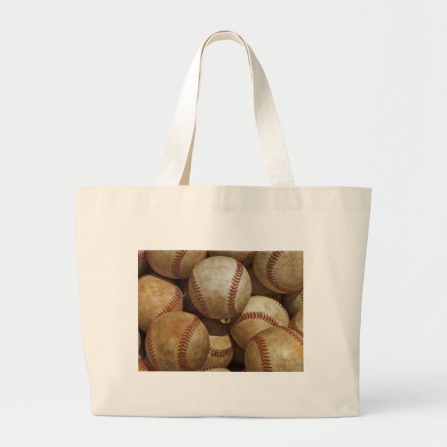Bolso De Tela Gigante Béisbol (Frente)