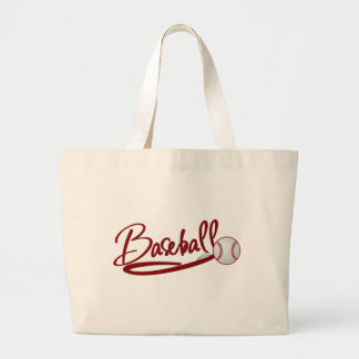 Bolso De Tela Gigante Béisbol