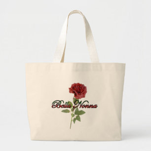 Bolso De Tela Gigante Bella Nonna (abuela italiana hermosa)