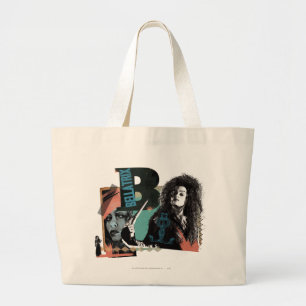 Bolso De Tela Gigante Bellatrix Lestrange 6