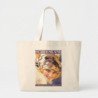 Bolso De Tela Gigante Belleza 1924 de la actriz de la película muda de
