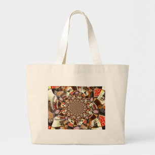 Bolso De Tela Gigante Bellos pasteles y postres