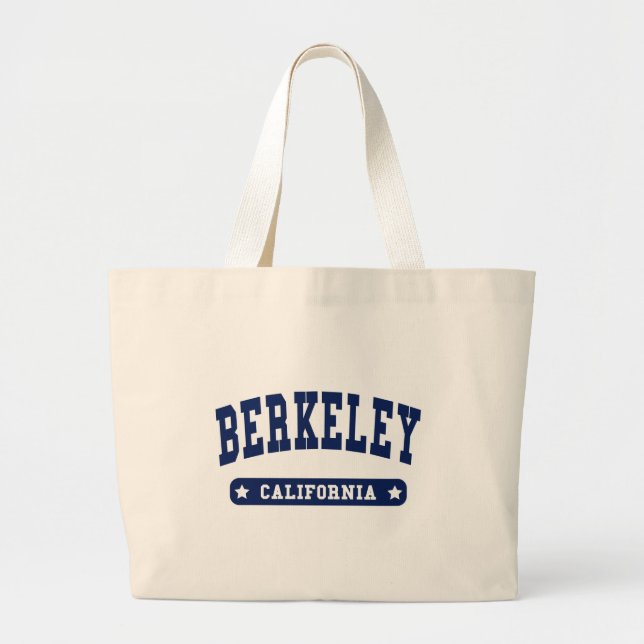 Bolso De Tela Gigante Berkeley California College Style t camisetas (Frente)