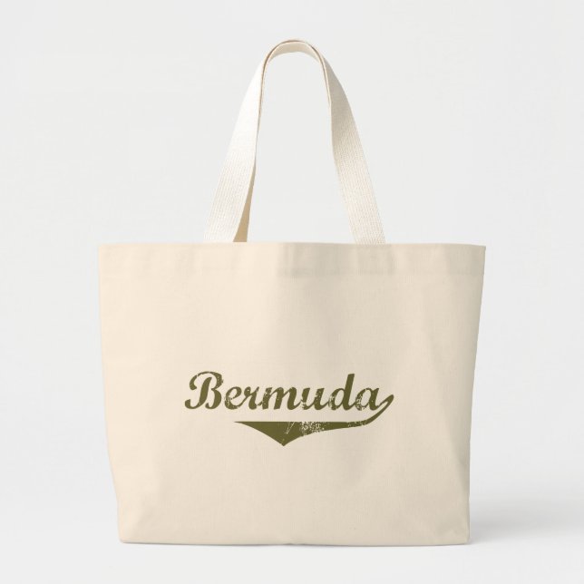 Bolso De Tela Gigante Bermudas (Frente)