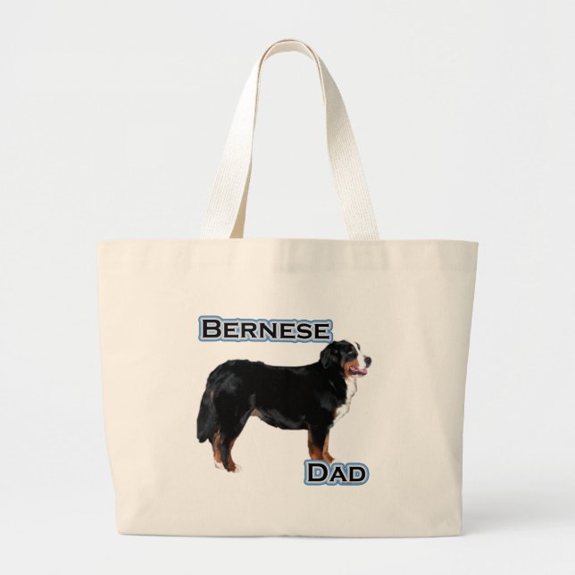 Bolso De Tela Gigante Bernese Dad 4 (Frente)