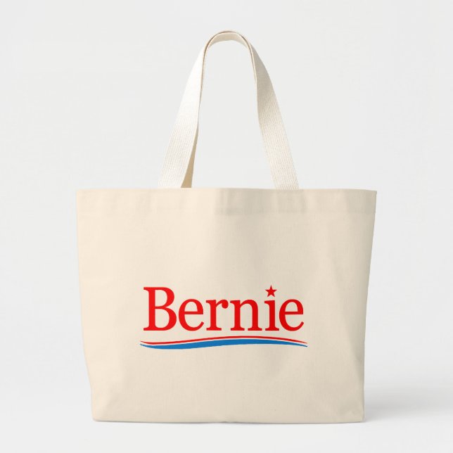 Bolso De Tela Gigante Bernie 2016 (Frente)