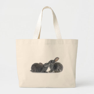Bolso De Tela Gigante Beso del conejo