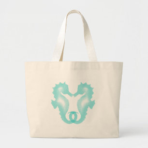 Bolso De Tela Gigante Beso del Seahorse
