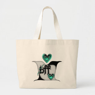 Bolso De Tela Gigante bff ~ lovebirds