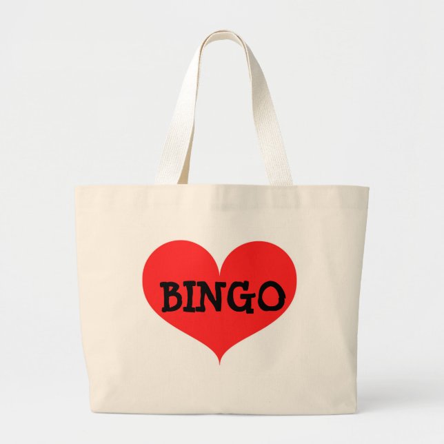 Bolso De Tela Gigante Bingo Bag (Frente)
