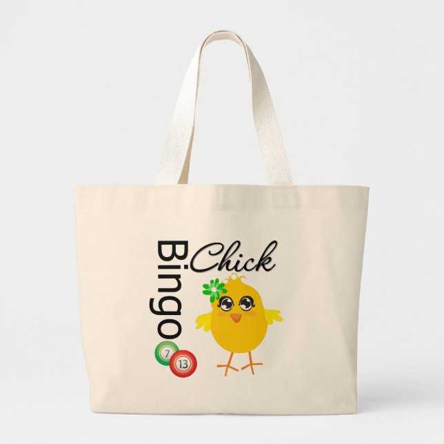 Bolso De Tela Gigante Bingo Chick (Frente)