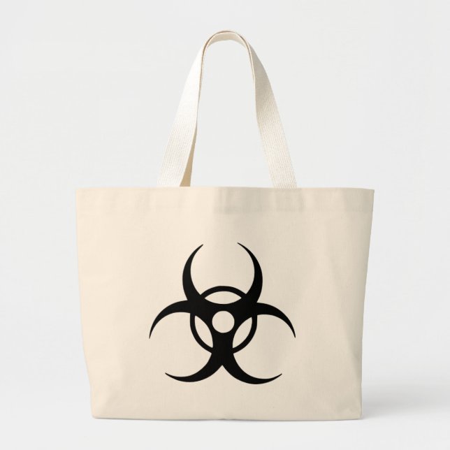 Bolso De Tela Gigante Biohazard (Frente)