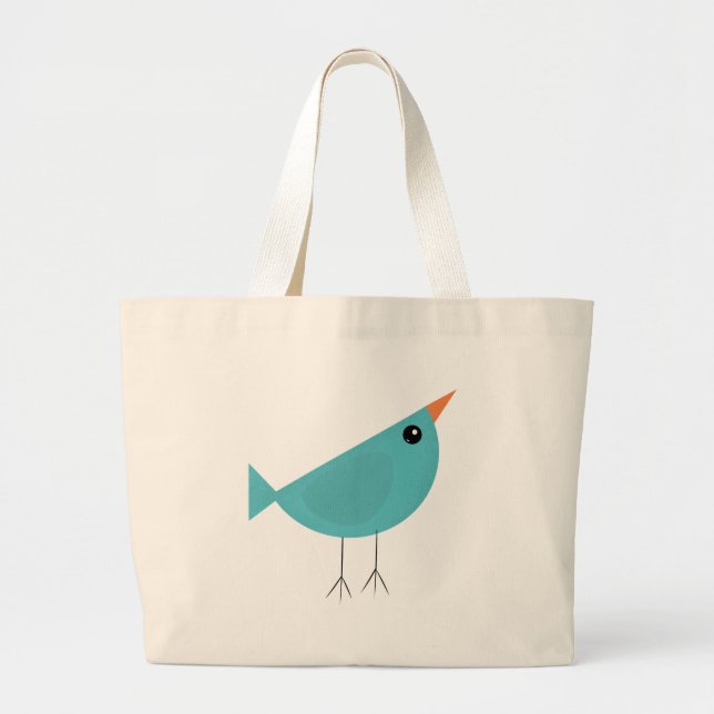 Bolso De Tela Gigante Birdy (Frente)