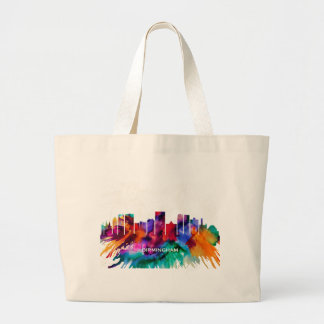 Bolso De Tela Gigante Birmingham Skyline