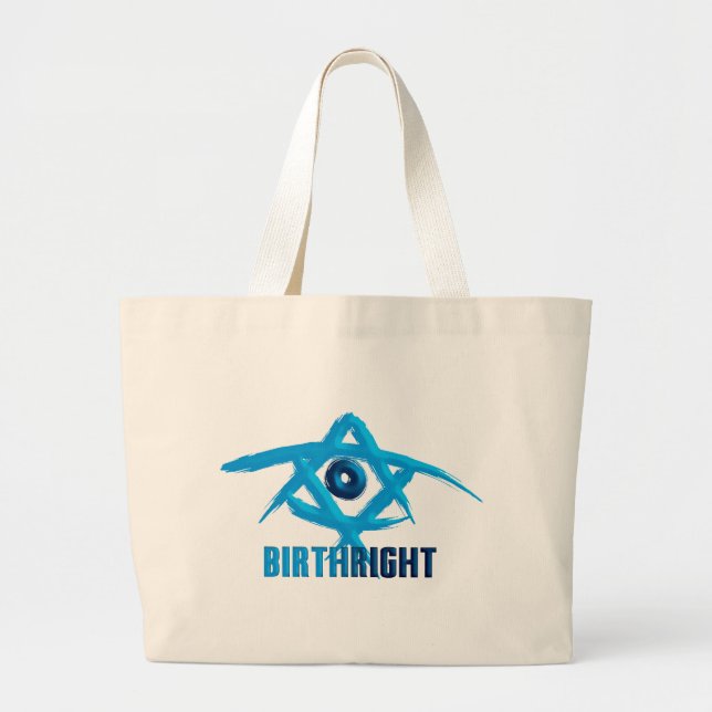 Bolso De Tela Gigante Birthright (Frente)