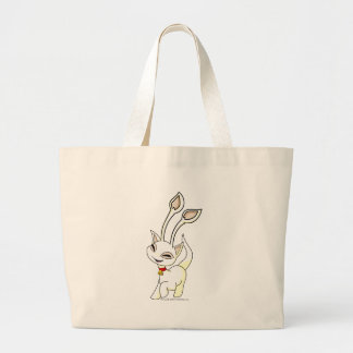 Bolso De Tela Gigante Blanco de Aisha