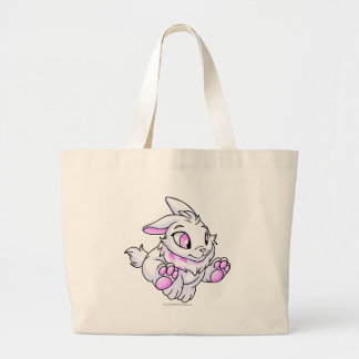 Bolso De Tela Gigante Blanco de Cybunny