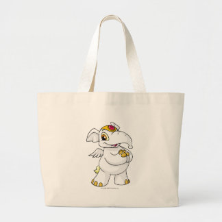 Bolso De Tela Gigante Blanco de Elephante