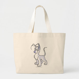 Bolso De Tela Gigante Blanco de Gelert