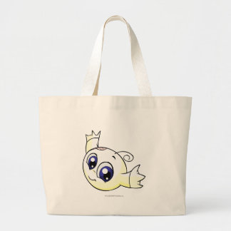 Bolso De Tela Gigante Blanco de Kiko