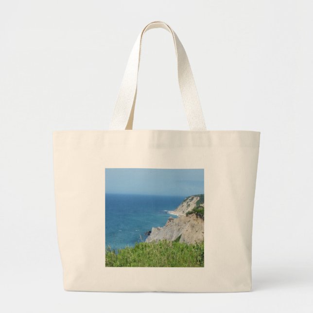 Bolso De Tela Gigante Block Island Bluffs - Isla Block, Isla Rhode (Frente)